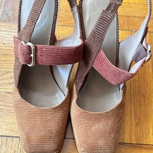 Corduroy Heels from Anthropologie 8.5